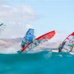 Windsurfing Slalom Racing vs. Wave Riding Competitions